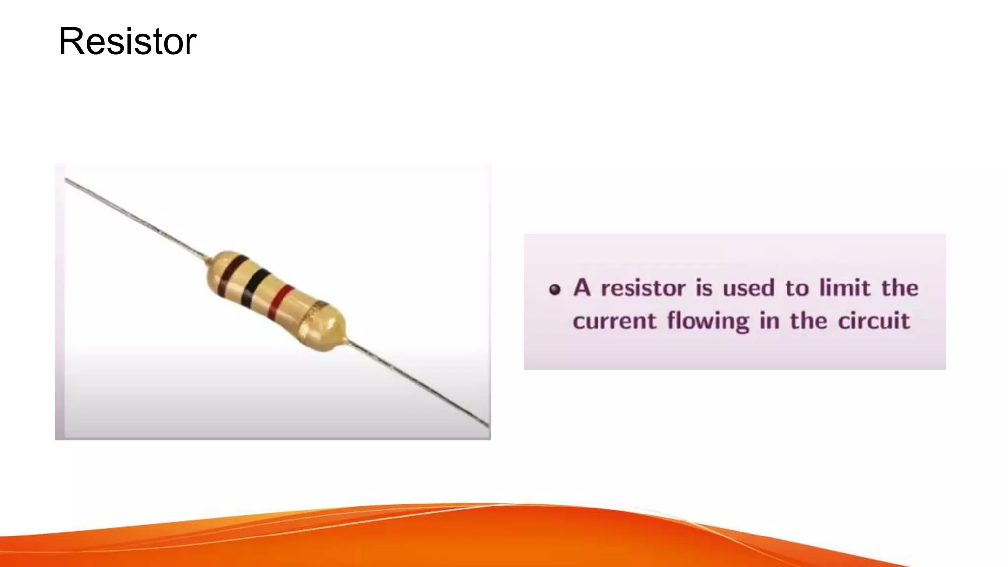 Resistor
 