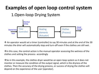 Open Loop System Examples