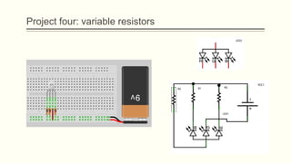 Project four: variable resistors