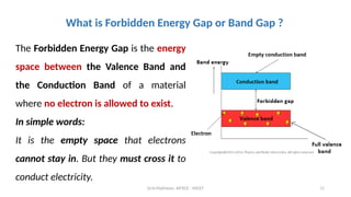 Electronics Device - EC25C01 - Semiconductor: Types, Conductivity, | PPTX