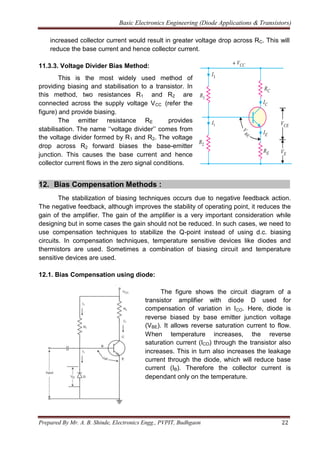 Diode Applications & Transistor Basics