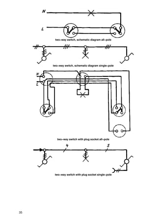 two−way switch, schematic diagram all−pole




     two−way switch, schematic diagram single−pole




        two−way switch with plug socket all−pole




      two−way switch with plug socket single−pole




35
 