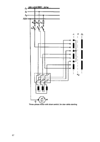 Three−phase motor with dram switch, for star−delta starting




67
 