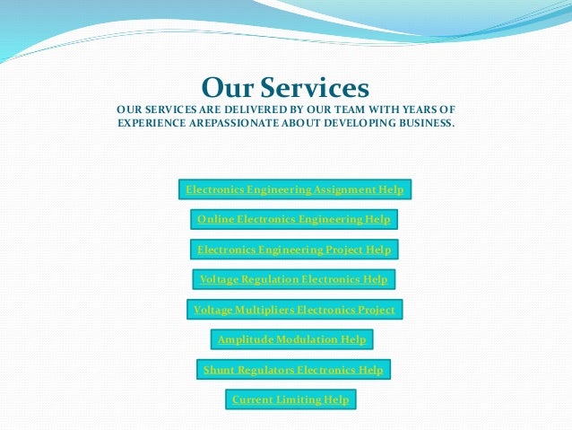 Electronics homework help Electronics homework help