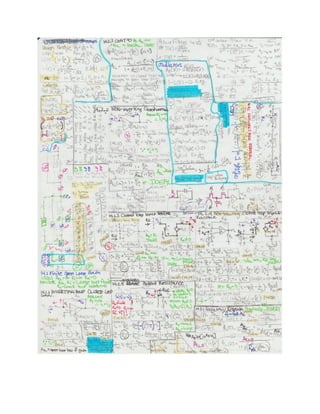 Electronics ii hand written formula sheets