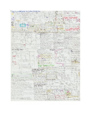 Electronics ii hand written formula sheets