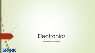 Electronics
Mohamed Abd El-Ghaffar
 