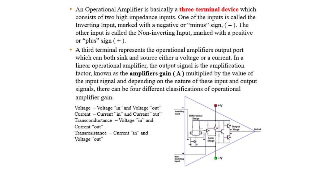 Electronics part 14 opamps , differential amplifier , equivalent