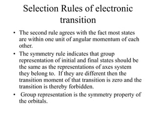 Transitional Selsction Electronic Spectroscopy.ppt