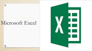 Electronic spreadsheet software | PPTX