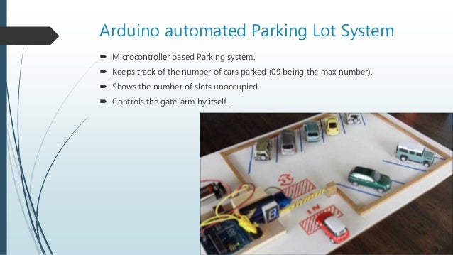 Arduino Automated Parking Lot System