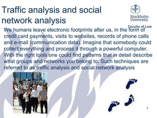 Electronic Surveillance of Communications 100225 | PPT