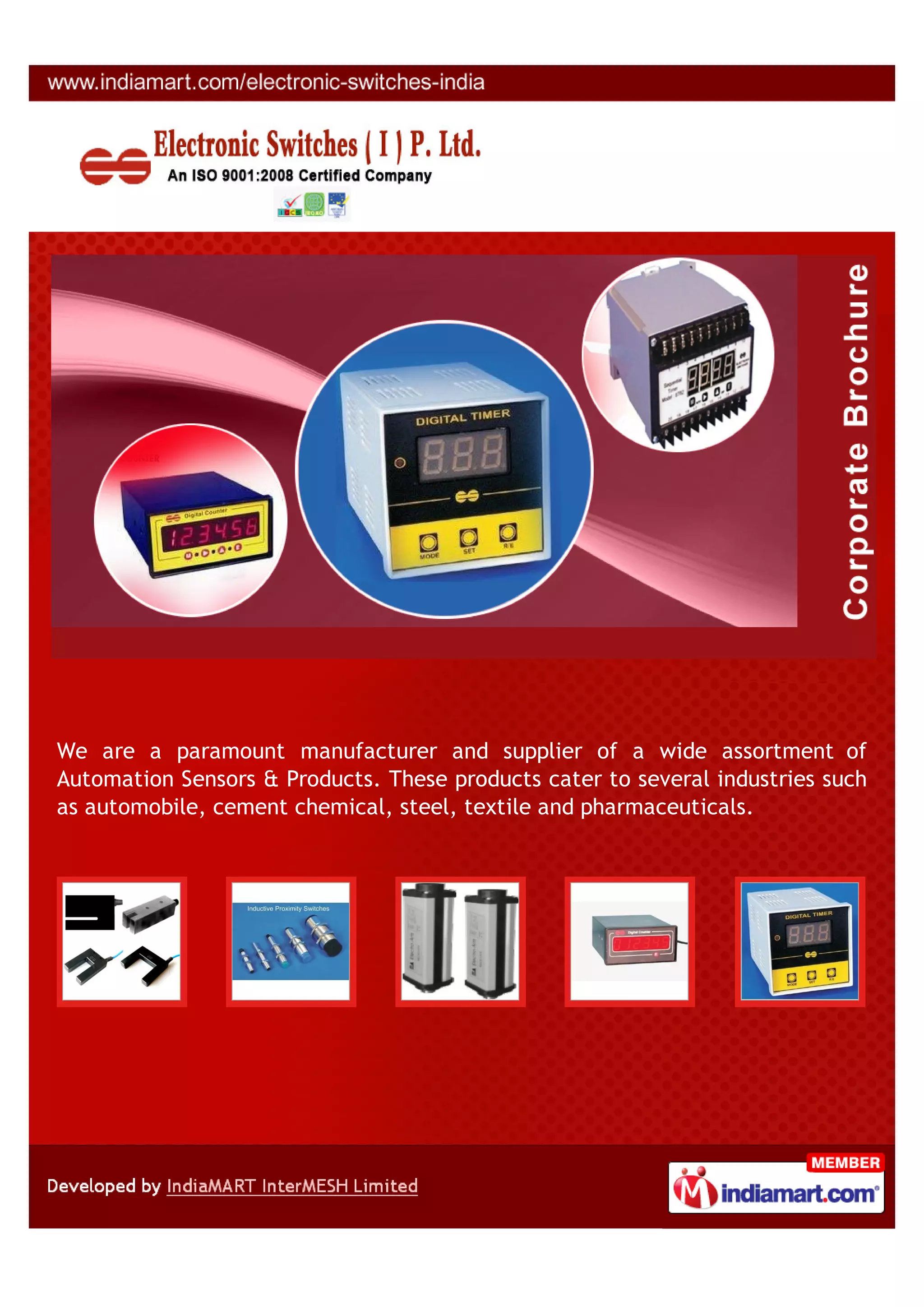 Electronic Switches ( I ) Pvt. Ltd., Nashik, Universal Indicator PDF