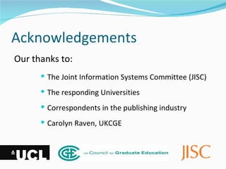 Electronic theses in the uk   conf presentation (1) Slide 2