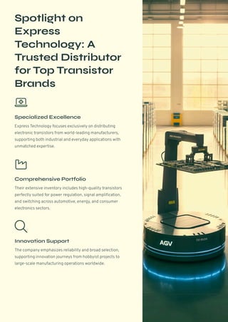 Electronic Transistor Distributors - Express Technology Group | PDF