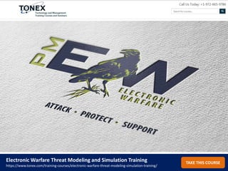 Electronic Warfare Threat Modeling and Simulation | PPTX