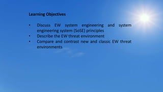 Electronic Warfare Threat Modeling and Simulation Training | PPTX