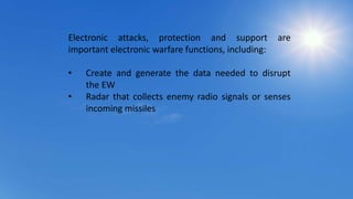 Electronic Warfare Threat Modeling and Simulation Training | PPTX