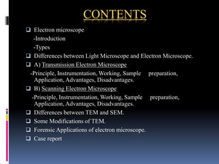 ELECTRON MICROSCOPE AND ITS APPLICATION.pptx