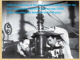 Electron microscopy | PPTX