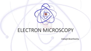 ELECTRON MICROSCOPY
Indrajit Bramhecha
 