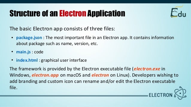 Beginners Guide to Electron Framework