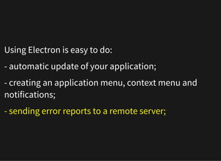 Electron presentation | PDF