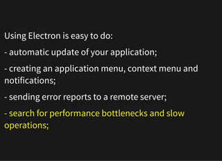 Electron presentation | PDF