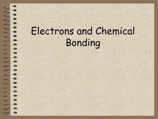 Electrons and Chemical Bonding 