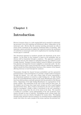 Electron transport in one dimensional nanosystems | PDF