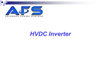 HVDC Inverter
 
