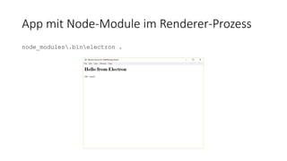 App mit Node-Module im Renderer-Prozess
node_modules.binelectron .
 