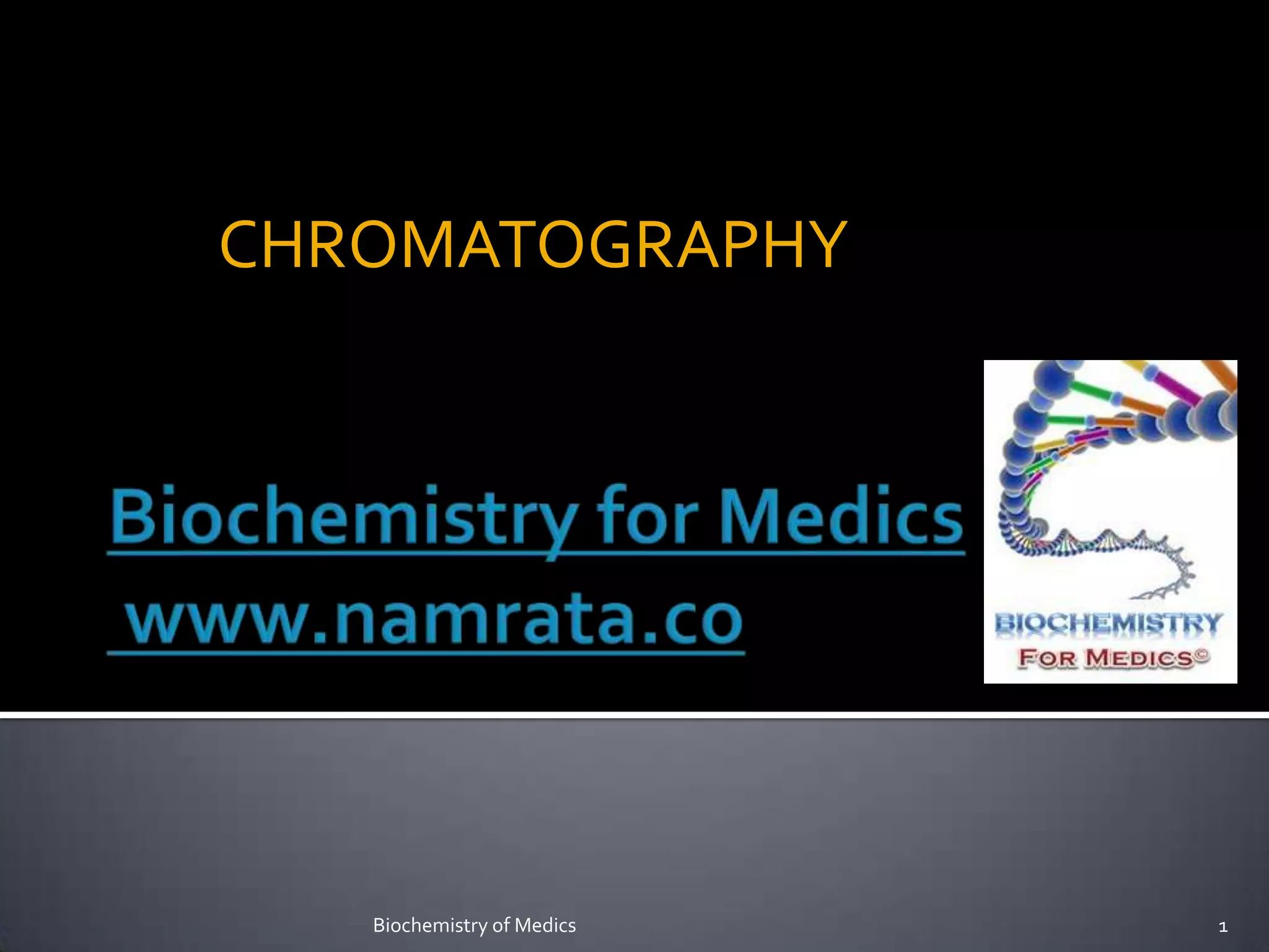 Chromatography PPT