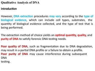 Electrophoresis with forensics with forensic identification | PPTX