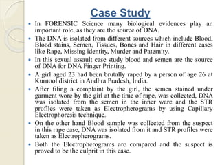 ELECTROPHORESIS AND ITS FORENSIC APPLICATIONS.pptx