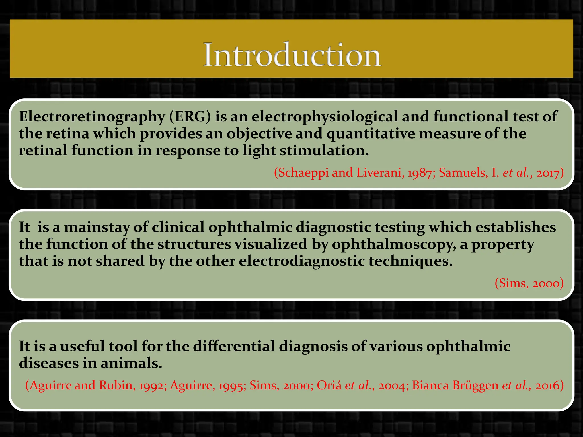 ELECTRORETINOGRAPHY (in veterinary).pptx