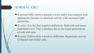 Electro retinoscopy Final fffff.pptx visualise the retina | PPTX