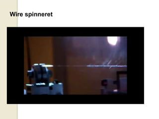 Wire spinneret
 