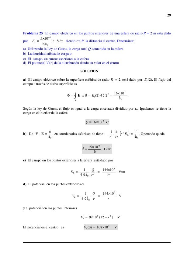 Ejercicios Propuestos Electrostatica