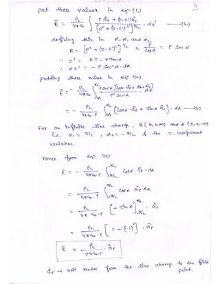 Electrostatic fields | PDF