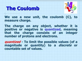 Unit C electrostatics_and_history.ppt