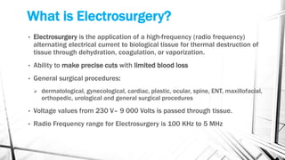 Difference between Electro Surgery Unit (ESU) & Cautery Machine