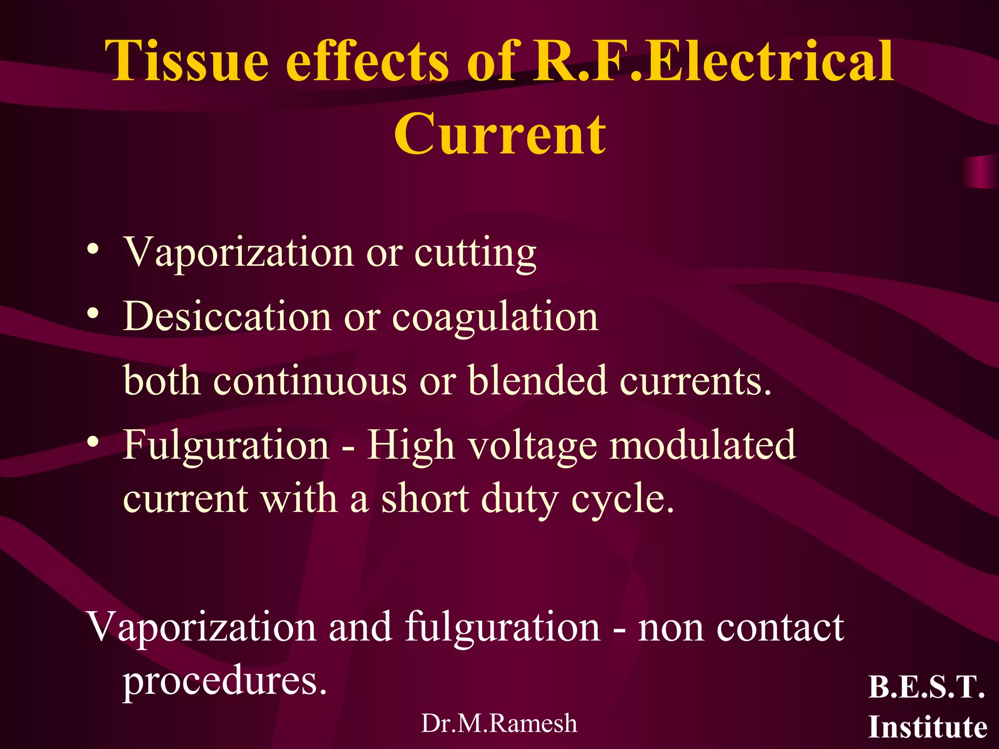 Fulgurated Electrosurgery.ppt