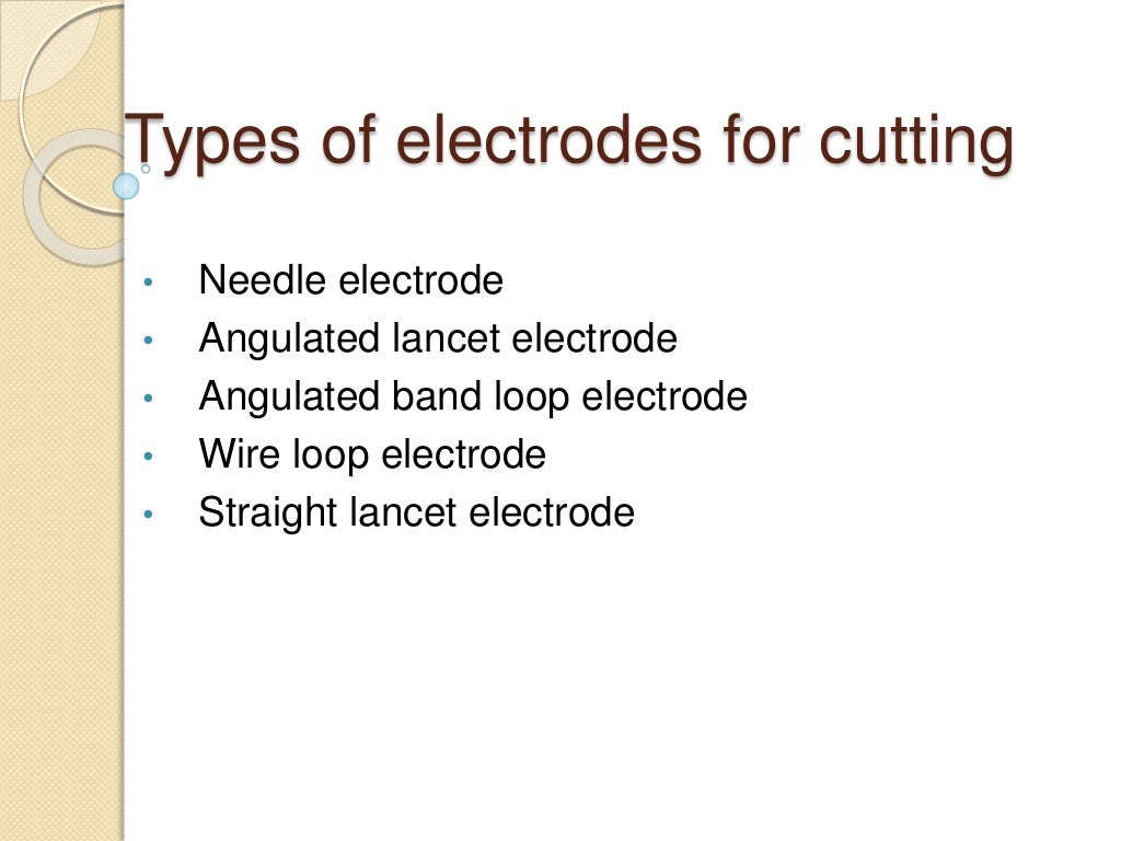Electrosurgical unit