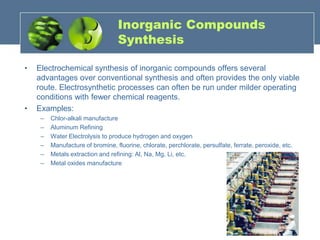 Electrosynthesis | PPTX
