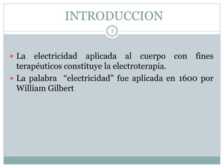 Electroestimulador con electroanalgesia TENS de onda monopolar