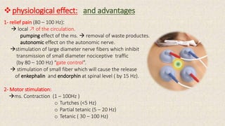 electrotherapeutic modalities | PPTX