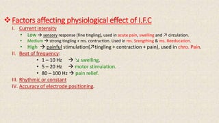 electrotherapeutic modalities | PPTX