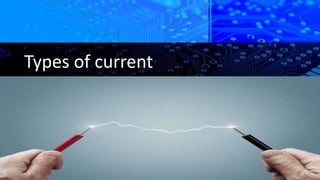 Types of current
 
