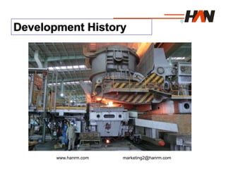 www.hanrm.com marketing2@hanrm.com
Development History
 